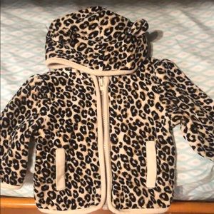 Baby leopard print sweater